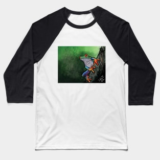 Tree Froggy Baseball T-Shirt